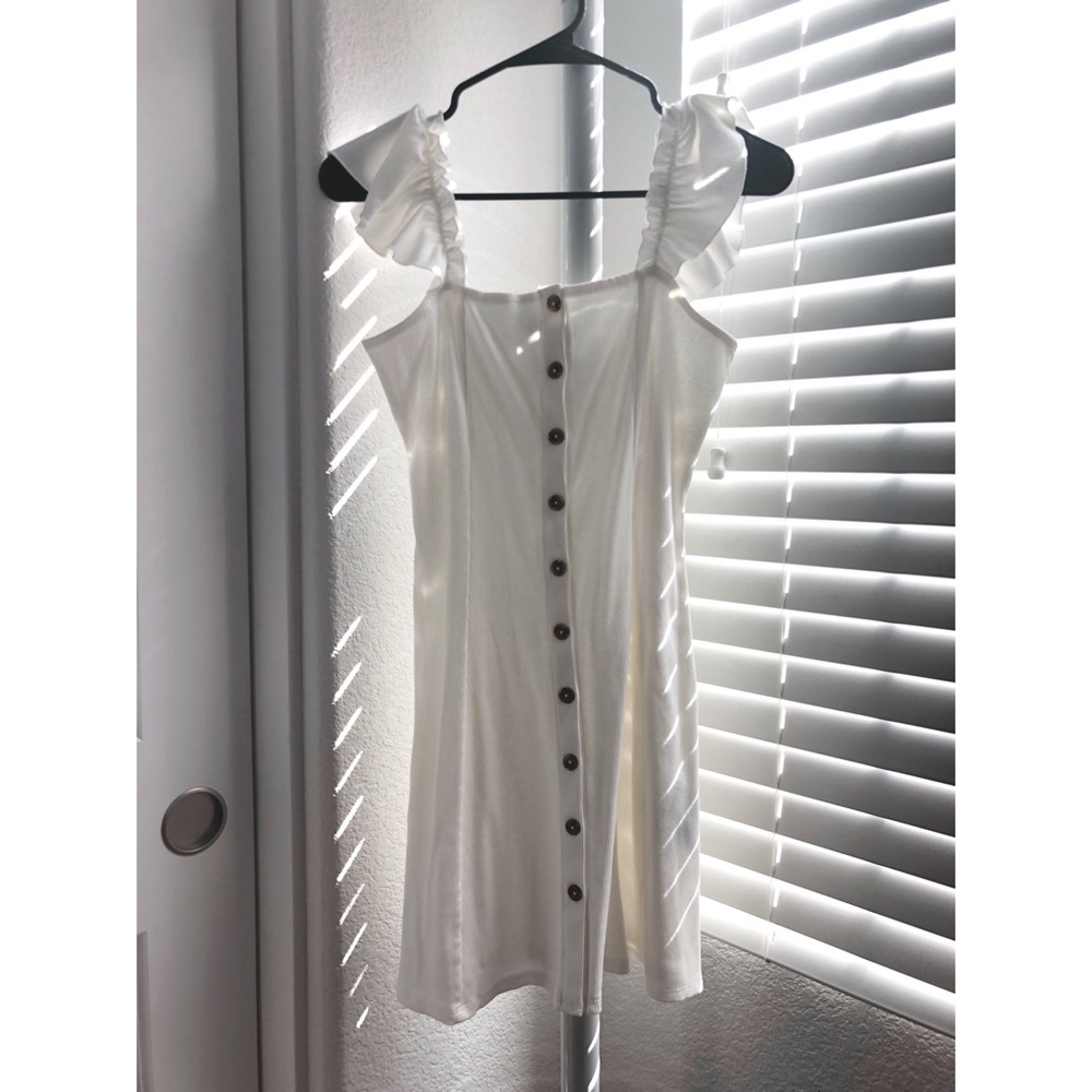Forever 21 Like new Off white Button Up Dress